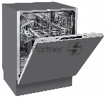 Встраиваемая посудомоечная машина Kuppersberg GSM 6072, серебристый, 59.8 см, 12 компл., 49 дБ, класс A++, вид 16