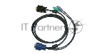 Кабель D-Link DKVM-IPCB5, All in one SPHD KVM Cable in 5m (15ft) for DKVM-IP1/IP8 devices (10pack)
