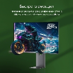 Монитор 31.5" Digma Pro Vision L QD OLED 3840x2160, 240 Гц, 1 мс, 16:9, 1000 кд/м², 1xHDMI, 1xDP, 1xUSB, G-Sync, FreeSync, серебристый, вид 17