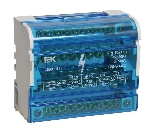 Шины на DIN-рейку в корпусе Iek YND10-4-11-125 (кросс-модуль) ШНК 4х11 3L+PEN ИЭК