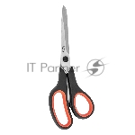 Ножницы LARA LR05-90 BLISTER 21,5 см, прорезиненные ручки, сверхострая заточка, нержавеющая сталь 2CR14