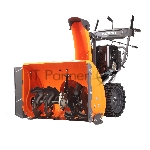 Снегоуборщик PATRIOT PRO 11 KX (коммунально-хозяйственный); 11 л.с., усиленный редуктор, безвоздушные колеса WE3, антиадгезионное покрытие ковша и желоба., вид 2