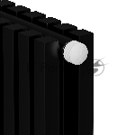 Дизайн-радиатор Royal Thermo Shift Q30 VC2180 - 10 секц. RAL9005m, вид 2