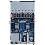 Серверная платформа Gigabyte R182-340 (rev. 100) 1U, 4x3.5"; SAS/SATA, 2xXeon® Scalable Gen3, 32xDIMM, 2x1Gb/s (Intel® I350-AM2), 2xPCIE x16,1xOCP 3.0, 1xOCP 2.0, 2x1300W, 6NR182340MR-00-xxx (600174), вид 2