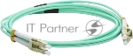 Патч-корд LANMASTER LAN-2LC-2LC/OM3-1.0 2x50/125 OM3 LC дуплекс-LC дуплекс 1м LSZH голубой