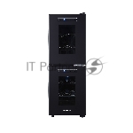Винный шкаф CellarPrivate CP012-2Е черный, 32 л, 2 отсека, 12 бут.