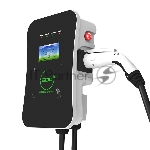 Зарядная станция S'OK Green Energy M3W Series Wallbox EV Charger SM3W10732542-7wf, 1-phase,7kw (32a/ 220v), ocpp 1.6j, rfid, wifi, lan, ip54, кабель 7.5м