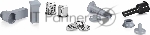 Мясорубка электрическая Bosch MFW67440 черный, 2000 Вт, 3.5 кг/мин, реверс, защита от перегрузки, насадки - 4, вид 39