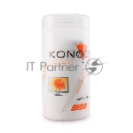 Чистящие средства Konoos KBF-100 Салфетки для ЖК-экранов в банке, 100 шт.