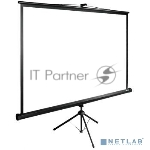 Экран Cactus 160x160см TriExpert CS-PSTE-160x160-BK 1:1 напольный рулонный