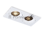 Светильник встраиваемый Ambrella light TN102731/2 WH белый GU5.3 175*92*23