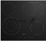 Электрическая варочная панель Indesit IRT 660, независимая, черный