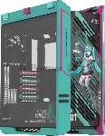 Корпус ASUS ROG Strix Helios II GX601S Hatsune Miku Edition Black, Full-Tower, чёрный, 4 x 140 мм