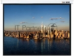 Экран с электроприводом Lumien Master Control 211x366 см (162"), рабочая область 201х358 см, Matte White FiberGlass, верхн. черная кайма 35 см, черн. кайма по периметру 4 см 16:9