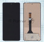 Дисплей для Infinix Note 30 Pro (X678B) в сборе с тачскрином черный TFT