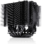Кулер для процессора Noctua NH-D9L chromax черный, 92 мм, медь, 0-2000 об/мин, 22.8 дБ, 4 pin PWM, 140 Вт, высота 110 мм
