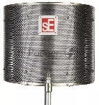 Акустический экран sE Electronics REFLEXION FILTER PRO для устранения отраженных звуковых волн и интерференции на капсюле. Улучшенает звуковые характеристики комнаты и микрофона.