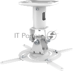 Кронштейн для проектора Cactus CS-VM-PRV3-WT белый макс.15кг настенный и потолочный поворот и наклон