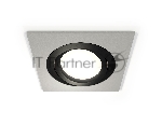 Комплект встраиваемого поворотного светильника Ambrella light XC7633081 SGR/PBK серый песок/черный полированный MR16 GU5.3 (C7623, N7002)