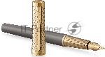 Ручка перьевая Parker Ingenuity Pioneers F571 (2200949) Arrow Grey GT F подар.кор.