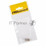 Переходник антенный PROconnect (гнездо F - гнездо F), бочка, (1 шт.) (пакет)