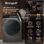 Стиральная машина Weissgauff WM 58411 Direct Drive Inverter Premium Steam Grey серая, загрузка фронтальная 11кг, 1400 об/мин., класс: A+++, вид 31