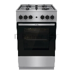 Плита газовая Gorenje GGI5A21XJ серебристый, конфорок 4 газовых, духовка 61 л, 50 см x 85 см x 59.4 см