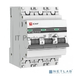 Автоматический выключатель EKF mcb4763-3-06C-pro 3P 6А (C) 4,5kA ВА 47-63 EKF PROxima