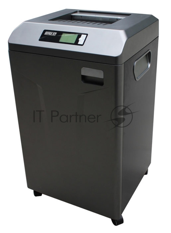 Шредер Office Kit S1150 1,9х15 (секр.P-5)/фрагменты/22лист./115лтр./Уничт:скрепки, скобы, пл.карты/CD