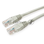 Патч-корд медный UTP Cablexpert PP10-0.25M cat.5, 0.25м, литой, многожильный, серый