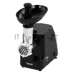 Мясорубка электрическая Tefal NE111832 черный, 1400 Вт, 1.7 кг/мин, реверс, насадки - 3