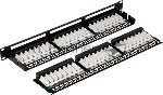 Патч-панель Lanmaster TWT-PP48/1U-U5E 19" 1U 48xRJ45 кат.5e UTP