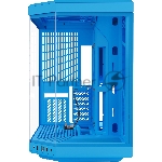 Корпус без блока питания Case HYTE Y70, Midi-Tower, TG, no fans, 2xUSB-A 3.2, 1xUSB Type-C, E-ATX, ATX, mATX, mITX Blueberry Milk