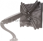 Кронштейн-адаптер для мониторов Arm Media LCD-M2 черный макс.7кг настольный поворот и наклон верт.перемещ.