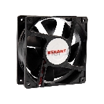 Вентилятор для корпуса Rexant RХ 12038MS 12 VDC черный, 120 мм, 2300 об/мин, 36 дБ, 2 pin