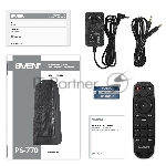 Мобильные колонки SVEN PS-770 2.0 черный 2x50W Bluetooth, вид 3
