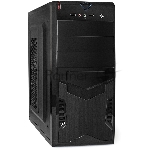 Корпус ExeGate CP-601-CP400, Midi-Tower, чёрный, БП 400 Вт