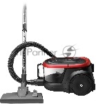 Пылесос Vitek VT-CV1880 черный/красный, 400/2000 Вт, уборка сухая, пылесборник контейнер 2,5 л