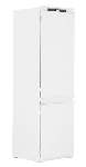 Холодильник встраиваемый Hotpoint HBDR 18, двухкамерный, 193/69л, морозилка снизу