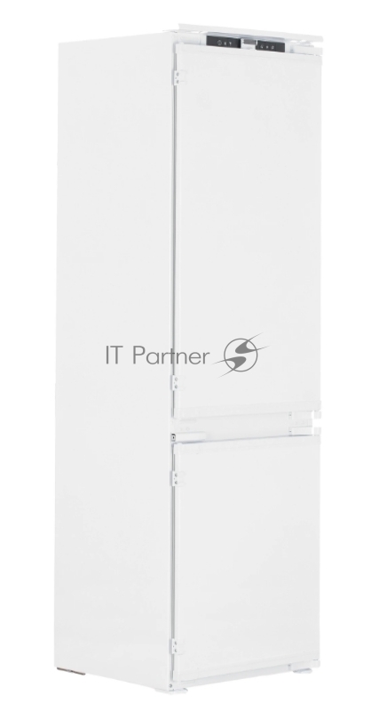 Холодильник встраиваемый Hotpoint HBDR 18, двухкамерный, 193/69л, морозилка снизу