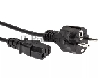 Кабель компьютер - розетка 3 м 220V (Европейский стандарт) VCOM/TELECOM