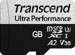 Флеш-накопитель Transcend Карта памяти 256GB UHS-I U3 microSD w/ adapter  A2 Ultra Performance R/W:160/125 MB/s