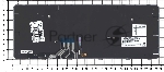 Клавиатура для ноутбука HP EliteBook Folio 1040 G1 черная с серой рамкой с подсветкой