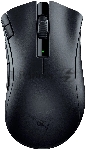 Мышь беспроводная Razer DeathAdder V2 X Hyperspeed черный, 14000 dpi, радиоканал, Bluetooth, USB, кнопки - 7