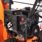 Снегоуборщик PATRIOT PRO 11 KX (коммунально-хозяйственный); 11 л.с., усиленный редуктор, безвоздушные колеса WE3, антиадгезионное покрытие ковша и желоба., вид 7