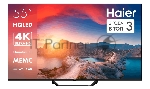 Телевизор Haier 55" DH1VMQD03RU S2 Pro черный HQLED 4K UHD 60Hz Android TV 2GB/32GB