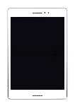 Модуль (матрица + тачскрин) для Asus ZenPad S 8.0 Z580 Z580C Z580CA белый с рамкой