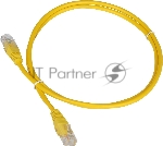 Патч-корд LANMASTER TWT-45-45-15-YL UTP RJ-45 вил.-вилка RJ-45 cat.5e 15м желтый ПВХ (уп.:1шт)