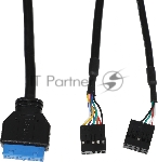 Компьютерный корпус Accord 3338 черный без БП ATX 1xUSB2.0 1xUSB3.0 1xUSB3.1 audio bott PSU, вид 24