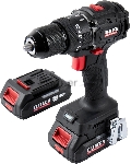 Дрель-шуруповерт Elitech CD 20ISL2, 20 В, 2 Ач, 60 Нм, бесщеточный, ударный, вид 22